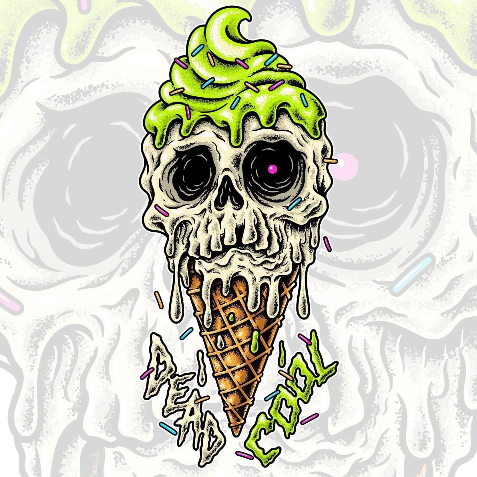 Dead Cool T-Shirt white adult — image 2